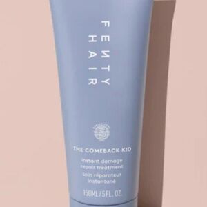 2 bottles Fenty Beauty The Comeback Kid Hair Treatment & purse